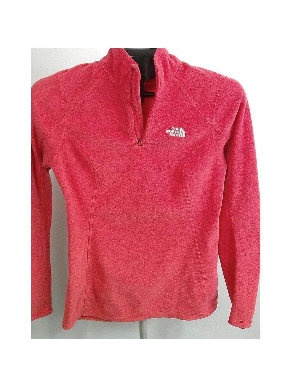 The North Face Women's Pink Fleece Pullover Small